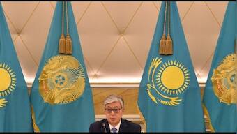 Kazakhstan president says Russia-led forces to pull out in two days, blames predecessor for unrest