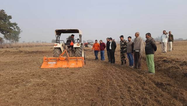 farmers have been provided tractors, seed, fuel and fertilizer to encourage them to cultivate their lands on the zero line. Image courtesy: @districtadmkat1 