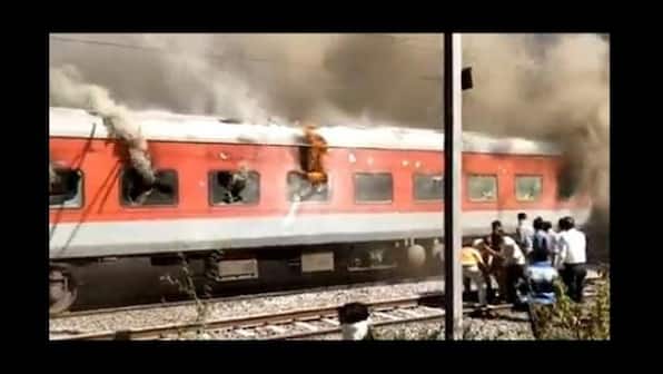 Fire breaks out in pantry car of Gandhidham-Puri Express train, no injuries reported
