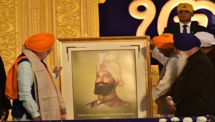 Prime Minister Narendra Modi extends greetings on Guru Gobind Singh's jayanti
