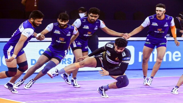 Pro Kabaddi League 2021-22: Haryana Steelers, Telugu Titans play out 39-39 draw Pro Kabaddi League 2021-22: Haryana Steelers, Telugu Titans play out 39-39 draw