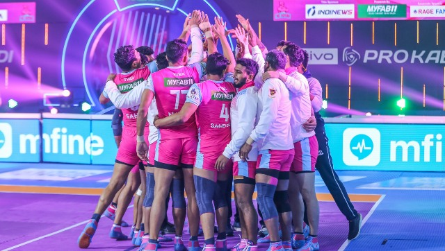 Pro Kabaddi League 2021-22: Dabang Delhi derailed, Jaipur Pink Panthers leap up the leaderboard Pro Kabaddi League 2021-22: Dabang Delhi derailed, Jaipur Pink Panthers leap up the leaderboard
