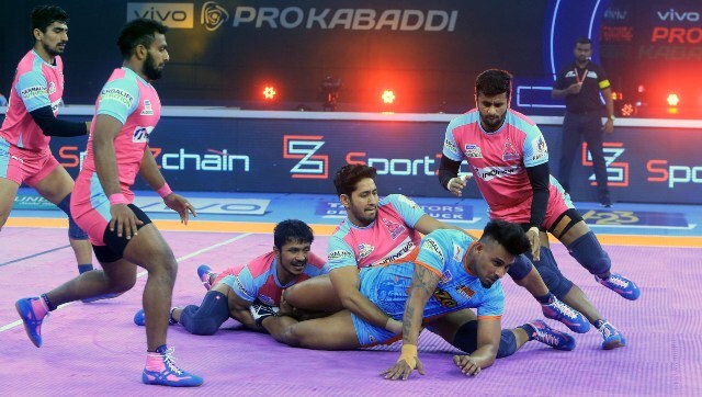 Indian Kabaddi player Anup Kumar during the Vivo Pro Kabaddi press... News  Photo - Getty Images