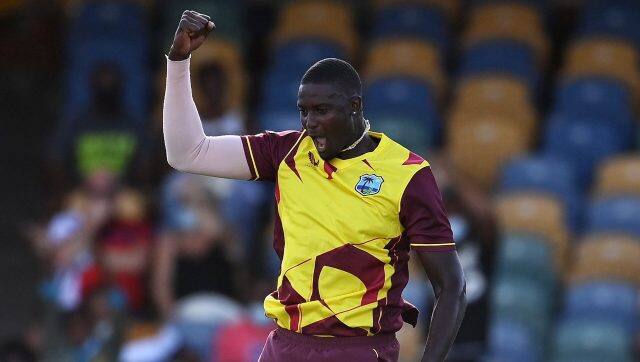 Jason Holder's four for seven inspired West Indies to the victory. Image: @windiescricket