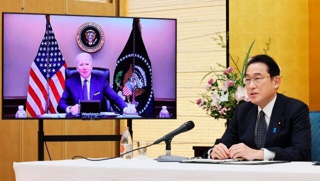 US President Joe Biden, Japanese PM Kishida talk China, nuclear weapons in first meeting US President Joe Biden, Japanese PM Kishida talk China, nuclear weapons in first meeting