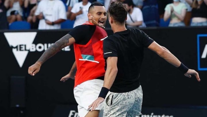 Australian Open 2022: 'Thought it was UFC' Kyrgios accuses Pavic-Mektic coach of fight threat