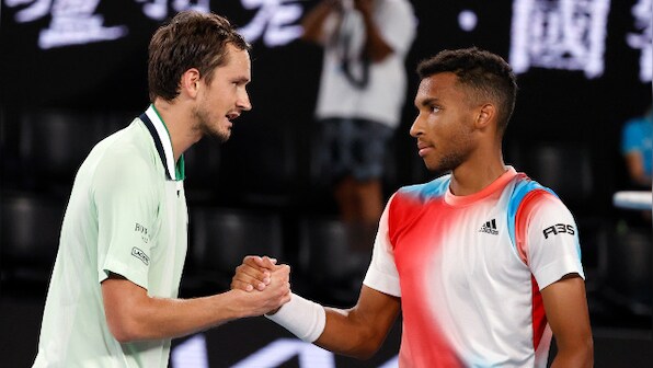 Australian Open 2022: Auger-Aliassime ready to take on world's best after blockbuster clash against Medvedev
