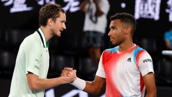 Australian Open 2022: Auger-Aliassime ready to take on world's best after blockbuster clash against Medvedev