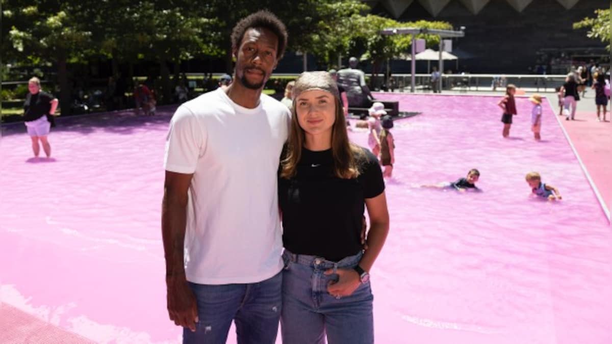 Happy tennis couple Gael Monfils and Elina Svitolina thrive on married life