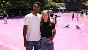 Happy tennis couple Gael Monfils and Elina Svitolina thrive on married life
