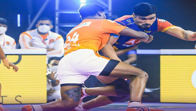 Pro Kabaddi League 2021-22: Aslam Inamdar, Mohit Goyat help Puneri Paltan outclass UP Yoddha Pro Kabaddi League 2021-22: Aslam Inamdar, Mohit Goyat help Puneri Paltan outclass UP Yoddha