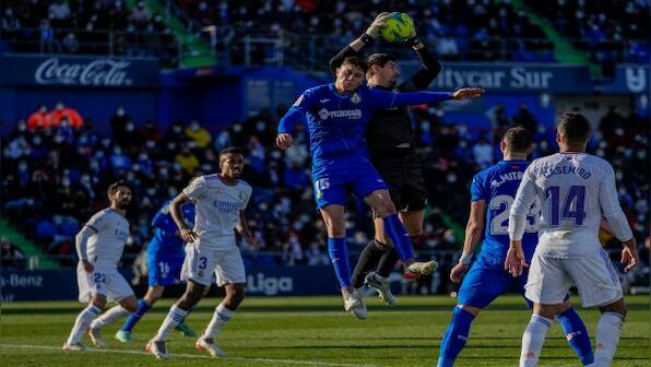 La Liga: Real Madrid's unbeaten run ended by gutsy Getafe