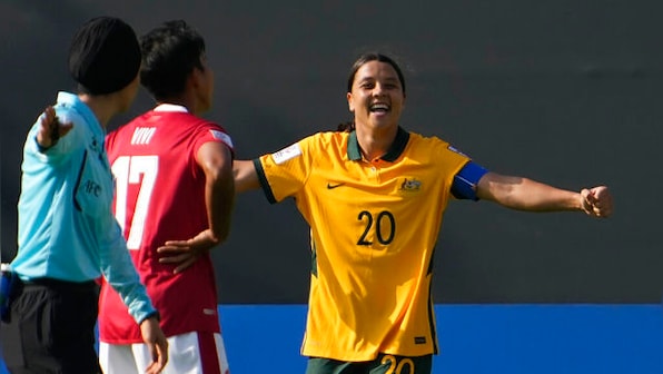 AFC Women's Asian Cup 2022: Captain Sam Kerr scores five in Australia's 18-0 thrashing of Indonesia