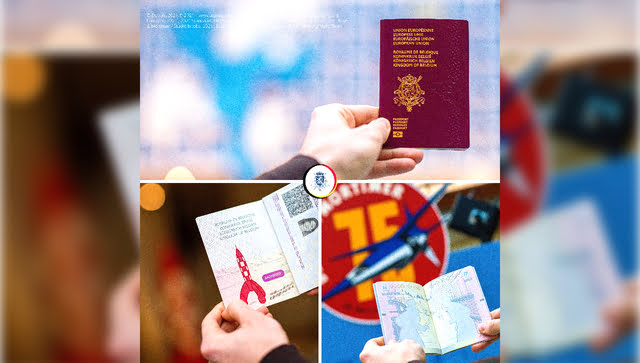 Belgium passports to feature Tintin and Smurfs from 7 February Belgium passports to feature Tintin and Smurfs from 7 February