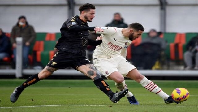 Serie A: Theo Hernandez scores twice against Venezia to fire AC Milan top of table Serie A: Theo Hernandez scores twice against Venezia to fire AC Milan top of table