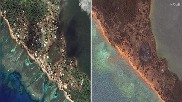 Tonga volcanic eruption hundreds of times stronger than US atomic bomb dropped on Hiroshima, says NASA
