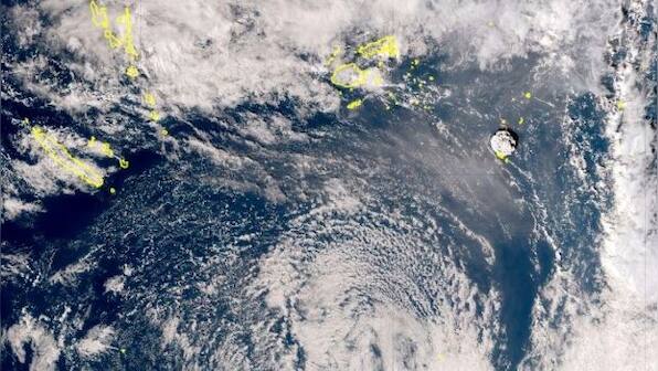 Undersea volcano erupts in Pacific, islanders rush to escape tsunami