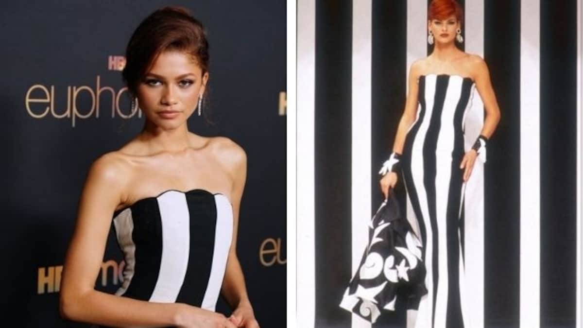 Zendaya pays tribute to '90s supermodel at Euphoria red carpet; Jacob