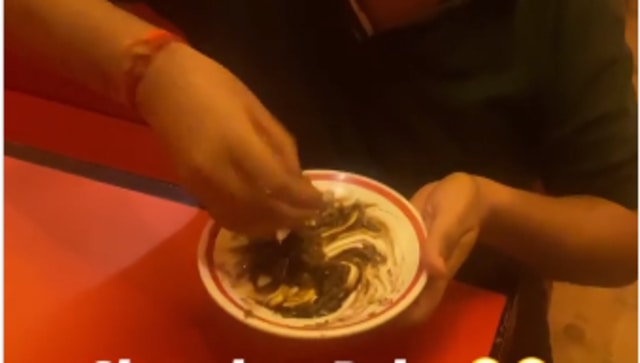 'Disgusted': Bizarre chocolate pulav irks internet, watch viral video here 'Disgusted': Bizarre chocolate pulav irks internet, watch viral video here