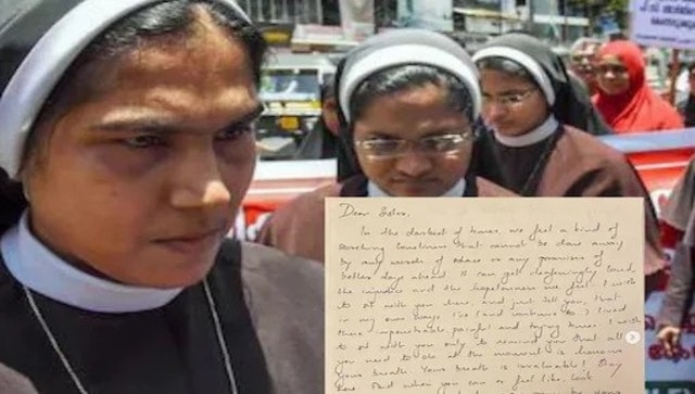 'With her always': Solidarity letters to Kerala nuns pour in after former bishop Mulakkal's acquittal in rape case 'With her always': Solidarity letters to Kerala nuns pour in after former bishop Mulakkal's acquittal in rape case