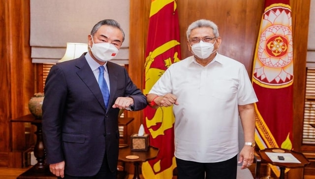 Sri Lankan president Gotabaya Rajapaksa raises debt crisis issue with Chinese foreign minister Wang Yi Sri Lankan president Gotabaya Rajapaksa raises debt crisis issue with Chinese foreign minister Wang Yi