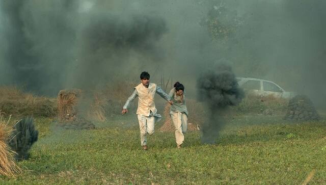Tahir Raj Bhasin, Shweta Tripathi in a still from Yeh Kaali Kaali Ankhein | Netflix India
