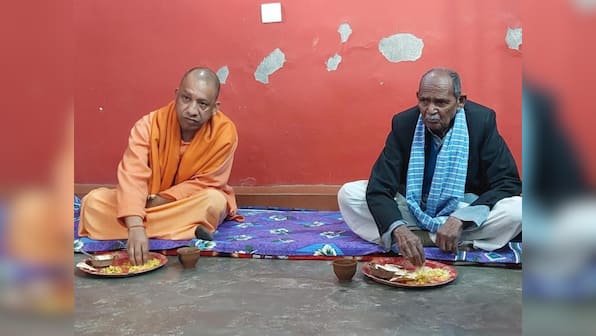 UP Assembly polls: Yogi Adityanath eats lunch with Dalit family, targets SP over 'social exploitation'