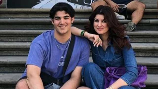 Twinkle Khanna with son Aarav