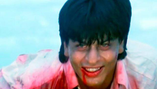 Shah Rukh Khan in Baazigar