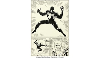 Spider-Man comic page sells for record $3.36 mn bidding in Dallas