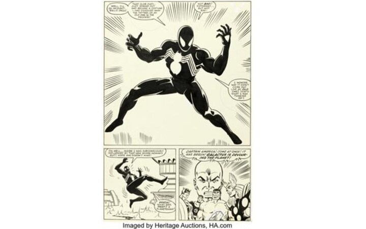Spider-Man comic page sells for record $3.36 mn bidding in Dallas