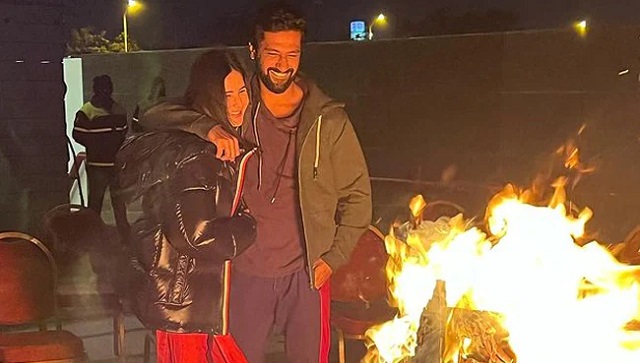 Katrina Kaif, Vicky Kaushal celebrate first Lohri post-wedding; see pictures here Katrina Kaif, Vicky Kaushal celebrate first Lohri post-wedding; see pictures here
