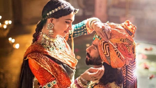 Deepika Padukone and Shahid Kapoor in Padmaavat