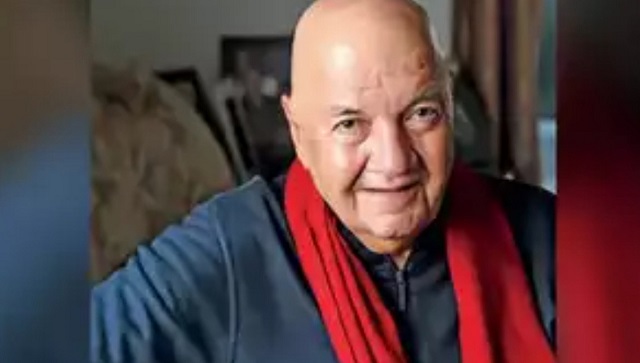 Prem Chopra, wife hospitalised after COVID-19; Alaya F tests negative Prem Chopra, wife hospitalised after COVID-19; Alaya F tests negative