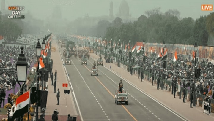 Republic Day 2022: March past begins with Param Vir Chakra, Ashok Chakra gallantry award winners