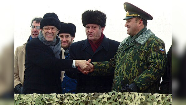 Ukraine's Pervomaysk, once a symbol of peace, is now bracing for war