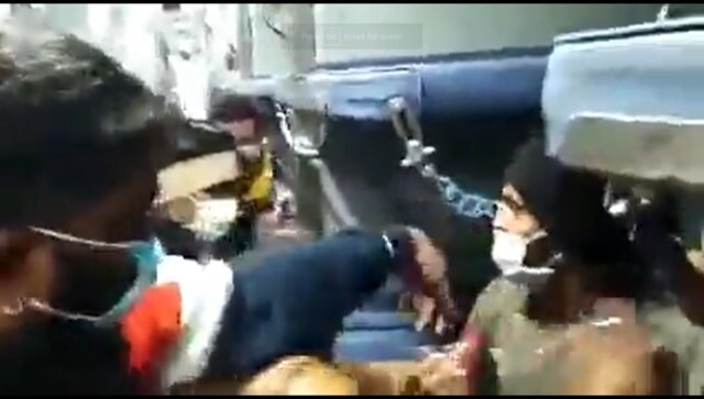 Bajrang Dal workers assault, drag Muslim man off train for travelling with Hindu woman in Madhya Pradesh Bajrang Dal workers assault, drag Muslim man off train for travelling with Hindu woman in Madhya Pradesh