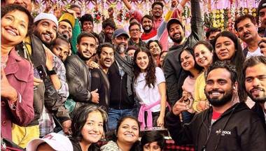 Vicky Kaushal and Sara Ali Khan wrap up Laxman Utekar's film, Sharib Hashmi shares photos: ‘Dream team…’