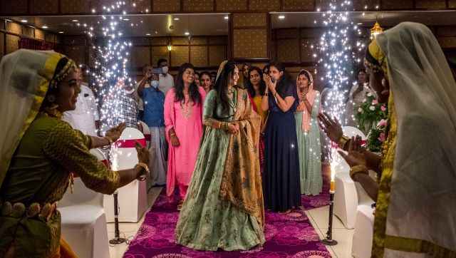 ethereal.kochi #etherealkochi #etherealbride #etherealbrides  #engagementlehenga #eng… | Kerala engagement dress, Indian bridesmaid  dresses, Bride reception dresses