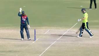 Watch: ‘Spirit of Cricket’, Nepal wicketkeeper Sheikh refuses to run Ireland’s McBrine out, wins hearts on Twitter