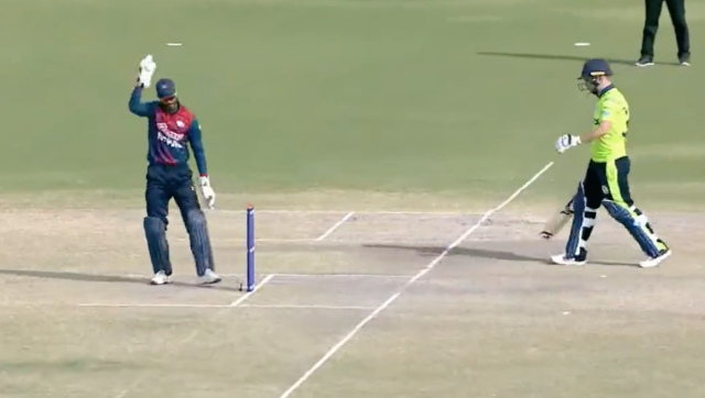 Watch: ‘Spirit of Cricket’, Nepal wicketkeeper Sheikh refuses to run Ireland’s McBrine out, wins hearts on Twitter Watch: ‘Spirit of Cricket’, Nepal wicketkeeper Sheikh refuses to run Ireland’s McBrine out, wins hearts on Twitter