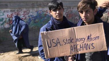 Afghans protest US move to unfreeze $3.5 billion for 9/11 victims