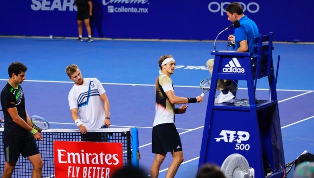 Abierto de México: Alexander Zverev multado con $ 40,000 por exabrupto que lo expulsó del evento ATP de Acapulco