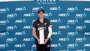 India vs New Zealand: Amelia Kerr stars as hosts thump visitors in rain-hit fourth ODI