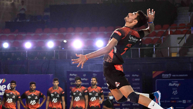 Prime Volleyball League: Hyderabad Black Hawks eye place in semis in upcoming clash against Calicut Heroes Prime Volleyball League: Hyderabad Black Hawks eye place in semis in upcoming clash against Calicut Heroes