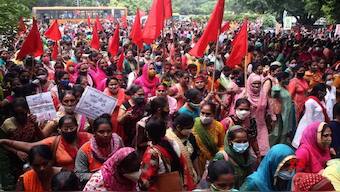 Anganwadi workers protesting in Delhi, Gurugram: Who they are, what they do, why they are upset