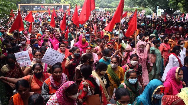 Anganwadi workers protesting in Delhi, Gurugram: Who they are, what they do, why they are upset Anganwadi workers protesting in Delhi, Gurugram: Who they are, what they do, why they are upset