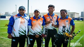 World Archery Para Championships: Shyam-Jyoti pair wins India's first medal, bags silver