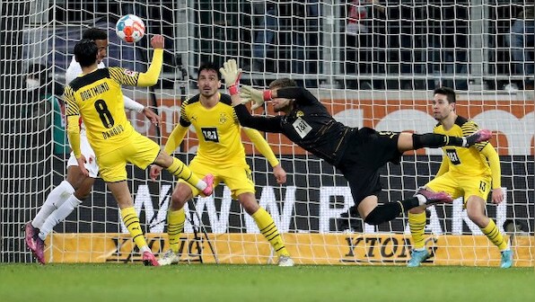 Bundesliga: Dortmund held to 1-1 draw at Augsburg; Leipzig earn 1-0 win at Bochum to remain fourth on table