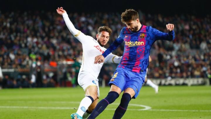Europa League: Napoli vs Barcelona finely poised, Rangers look to finish job against Dortmund
